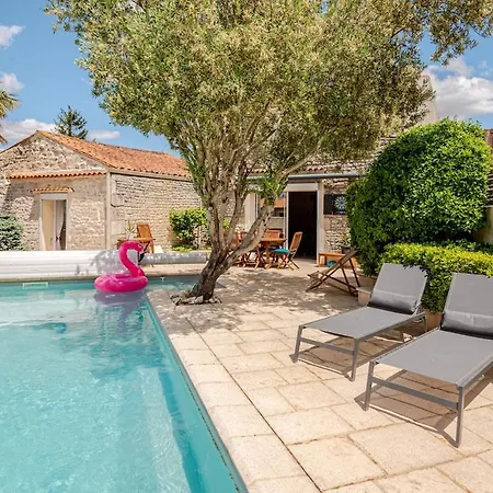 Longere De Charme Avec Piscine, Proche Ocean בית הארחה *